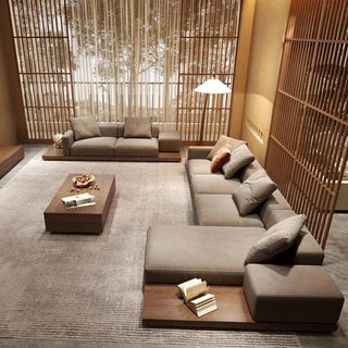 Modular Lounge Cloud Floor Accent Sofa-Sofa Set