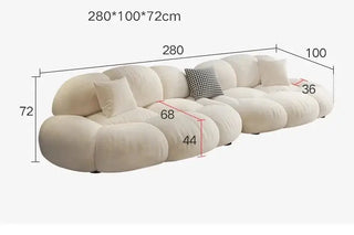 Modular Loveseat Para Sala Lounge Sofa – Style Meets Comfort-Sofa Set