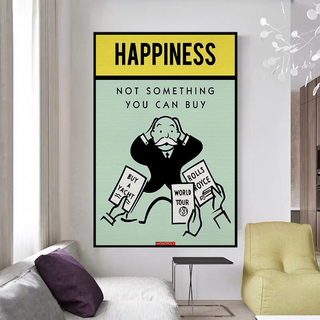 Monopoly Canvas Wall Art: Not Something You Can Buy-Wall Posters