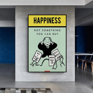 Monopoly Canvas Wall Art: Not Something You Can Buy-Wall Posters