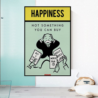Monopoly Canvas Wall Art: Not Something You Can Buy-Wall Posters