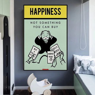 Monopoly Canvas Wall Art: Not Something You Can Buy-Wall Posters
