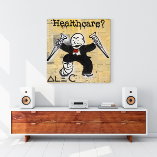 Mr Monopoly Canvas Wall Art: Transformative Healthcare-Canvas Wall Art