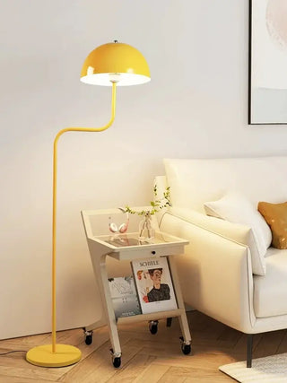 Mung Bean Sprouts Floor-Standing Lamp – Polished Chrome Finish-Lamps