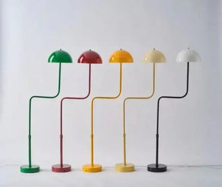 Mung Bean Sprouts Floor-Standing Lamp – Polished Chrome Finish-Lamps