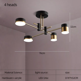 Nest Balance Chandelier – Modern LED Pendant Light Fixture-Chandeliers