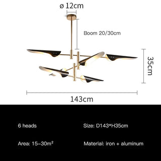 Nordic Pendant Chandelier: Stylish Lighting Fixture-Chandeliers