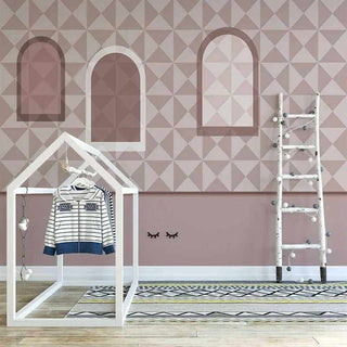 Nursery Wallpaper Peel and Stick - Windows Open-Kids Room Wallpaper