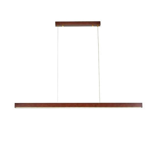 Oak Wood Ceiling Bar Wooden LED Pendant Light-Kitchen Island