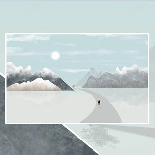 Passage to Mountains Wallpaper: Transform Your Space-Mountain Wallpaper