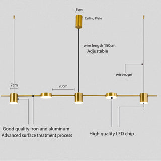 Pendant Ceiling Light: Stylish Illumination for Dining-Kitchen Island