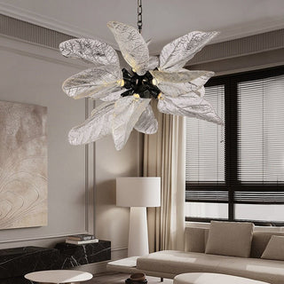 Petals Nest Crystal Chandelier: Stunning Home Lighting-Chandeliers