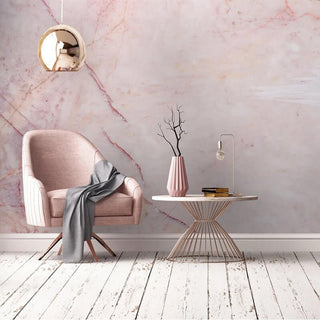 Pink Marble Effect Wallpaper: Stylish & Elegant Décor-Marble Design Wallpaper