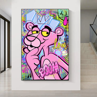 Pink Panther Poster - Modern and Fun-Pink Panther Art