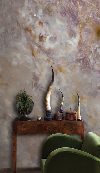 Pink Sand Marble Wallpaper Mural-Marble Design Wallpaper