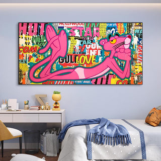 Playful and Stylish - Pink Panther Poster Art-Pink Panther Art