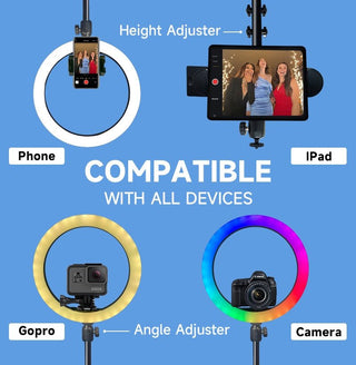 Portable 360 Photo Booth Automatic For Video Events-Lamps