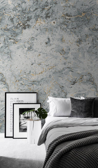 Pure Natural Stone Effect Wallpaper Mural-Marble Design Wallpaper