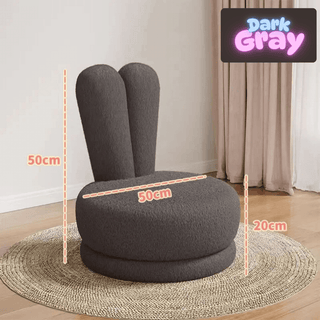 Rabbit Rotating Sofa Chair for Kids Room Nursery-Kids Furniture