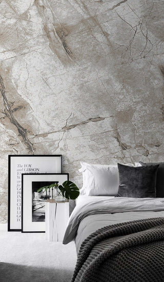 Raw Cave Stone Wallpaper Mural-Marble Design Wallpaper