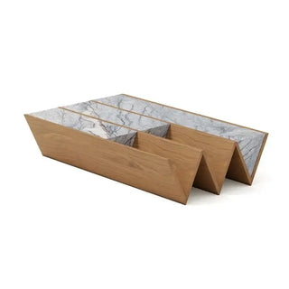 Rectanglular Wood Angel Coffee Table-Coffee Table