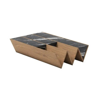 Rectanglular Wood Angel Coffee Table-Coffee Table