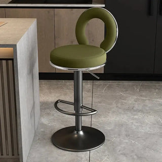 Relaxing Swivel Altos Metal Backrest Bar Stools-Bar Stools