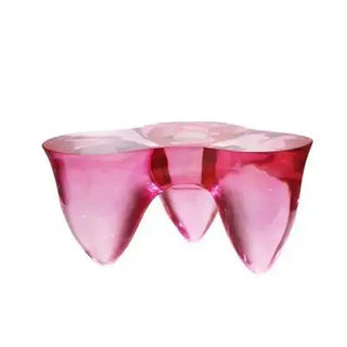 Resin Figurine Glass Coffee Table-Coffee Table