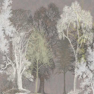 Retro Forest 3D Tree Wallpaper for Home Wall Decor-Trees Wallpaper