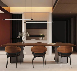 Retro Solid Wood Antique Walnut Dining Table Set – Timeless Craftsmanship-Dining Tables