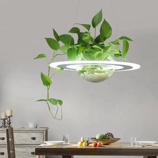 Ring Plant Pendant Lustre Planet Light-Pendant Lights