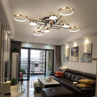 Rings Chandelier: Illuminate Your Space with Style-Chandeliers