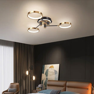Rings Chandelier: Illuminate Your Space with Style-Chandeliers
