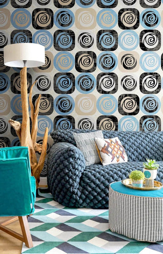 Rose Magic Floral Wallpaper Mural-Flower & Leaf Wallpaper