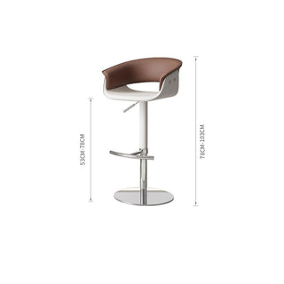 GraffitiWallArt-Rotatable Elevating High Foot Bar Chair – Adjustable Height 53–78cm