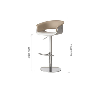 GraffitiWallArt-Rotatable Elevating High Foot Bar Chair – Adjustable Height 53–78cm