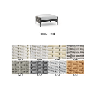 Round Outdoor Rattan Outdoor Furniture Set – Bamboo Wicker-Outdoor Day Bed