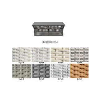 Round Outdoor Rattan Outdoor Furniture Set – Bamboo Wicker-Outdoor Day Bed