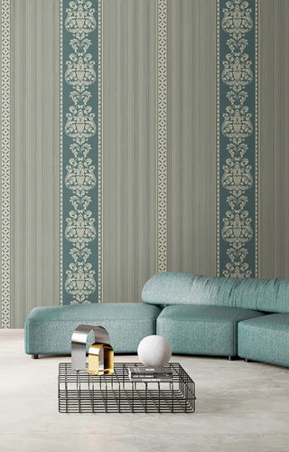 Royale Abstract Pillars Wallpaper Mural-Geometric Shapes Wallpaper