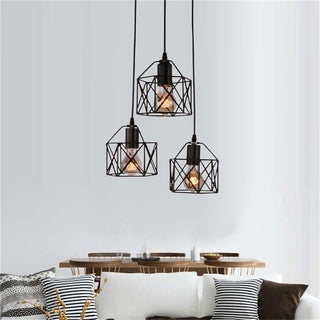 Rustic Industrial Pendant Light Hangings-Kitchen Island