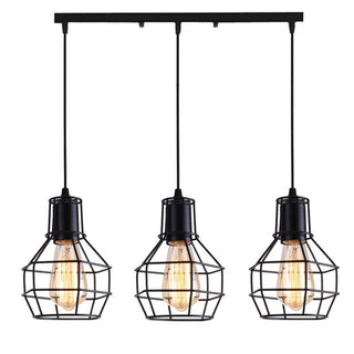 Rustic Industrial Pendant Light Hangings-Kitchen Island
