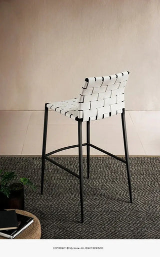 Sandal Luxe Italian Bar Chair – Minimalist Elegance in Every Detail-Bar Stools