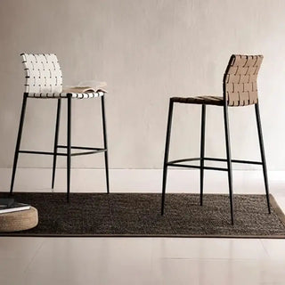 Sandal Luxe Italian Bar Chair – Minimalist Elegance in Every Detail-Bar Stools