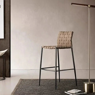 Sandal Luxe Italian Bar Chair – Minimalist Elegance in Every Detail-Bar Stools