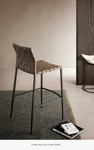 Sandal Luxe Italian Bar Chair – Minimalist Elegance in Every Detail-Bar Stools