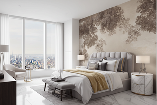 Sandsturm-Baum-Design. Sandsturm-Baum-Design – Baum-Tapeten-Wandbilder