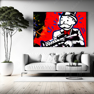 Scarface: Mr Monopoly Wall Art – Decorate with Class-GodFather Art