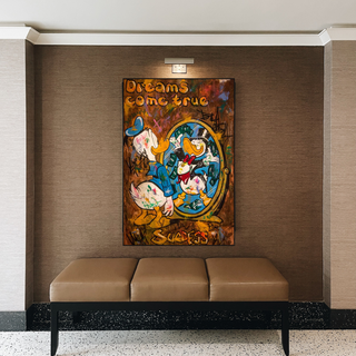 Scrooge McDuck Dreams Come True Millionaire Wall Art Poster-Scrooge Art