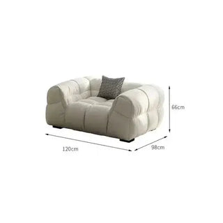 Sectional Puff Sofa for Living Room – Blend of Luxury & Durability-Sofa Set