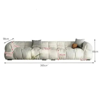 Sectional Puff Sofa for Living Room – Blend of Luxury & Durability-Sofa Set